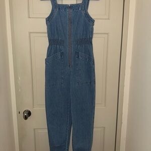 Maxwell Blue Denim Jumpsuit/ Overalls